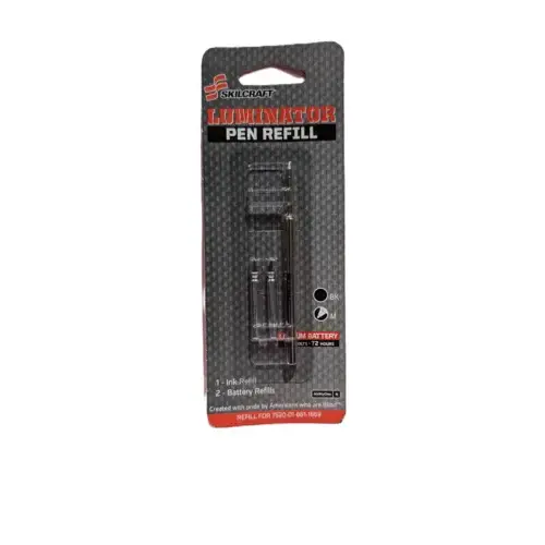 TAC LUM REFILL KIT, INK & BAT FOR LUMINATOR PEN